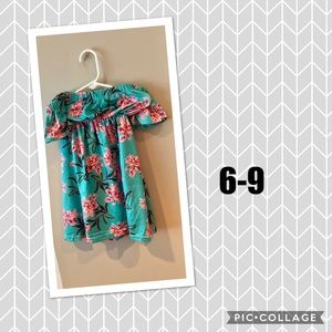 Bailey blossom cold shoulder dress